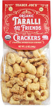 TRADER JOE'S ORGANIC TARALLI AND FRIENDS CRACKERS 12 OZ #ROCK VALUE-ORDER BY TUESDAY EVENING NOV 25 ARRIVING DEC 03 FOR DELIVERY#