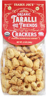 TRADER JOE'S ORGANIC TARALLI AND FRIENDS CRACKERS 12 OZ #ROCK VALUE-ORDER BY TUESDAY EVENING NOV 25 ARRIVING DEC 03 FOR DELIVERY#