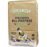 ORGANIC UNBLEACHED ALL PURPOSE FLOUR 5 LB #ROCK VALUE-ORDER BY  TUESDAY EVENING JULY 15  ARRIVING  JULY 23   FOR DELIVERY#
