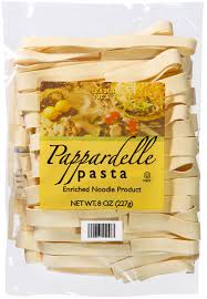 TRADER JOES PAPPARDELLE PASTA 8 OZ #ROCK VALUE-ORDER BY  TUESDAY EVENING AUGUST 19 ARRIVING AUGUST 27 FOR DELIVERY#