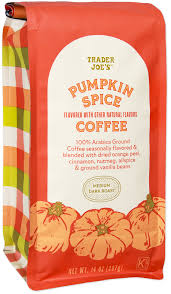 TRADER JOE'S PUMPKIN SPICE COFFEE 14 OZ #ROCK VALUE-ORDER BY  TUESDAY EVENING JULY 15 ARRIVING JULY 23   FOR DELIVERY#