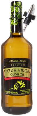TRADER JOES PREMIUM EXTRA VIRGIN OLIVE OIL  33 FL OZ #ROCK VALUE-ORDER BY  TUESDAY EVENING AUGUST 19 ARRIVING AUGUST 27 FOR DELIVERY#