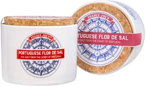 TRADER JOES PORTUGUESE FLOR DE SAL 5.11 OZ #ROCK VALUE-ORDER BY  TUESDAY EVENING AUGUST 19 ARRIVING AUGUST 27 FOR DELIVERY#
