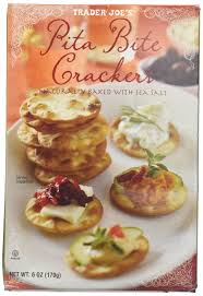 TRADER JOE'S PITA BITE CRACKERS 6 OZ #ROCK VALUE-ORDER BY TUESDAY EVENING NOV 25 ARRIVING DEC 03 FOR DELIVERY#