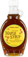 TRADER JOES PURE GRADE A MAPLE SYRUP 8 OZ #ROCK VALUE-ORDER BY  TUESDAY EVENING OCT 28  ARRIVING NOV 05   FOR DELIVERY#