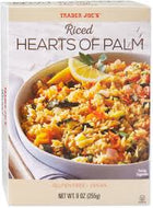 TRADER JOES RICED HEARTS OF PALM 9 OZ #ROCK VALUE-ORDER BY  TUESDAY EVENING AUGUST 19 ARRIVING AUGUST 27 FOR DELIVERY#