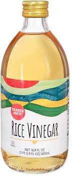 TRADER JOES RICE VINEGAR 16.9 FL OZ #ROCK VALUE-ORDER BY  TUESDAY EVENING AUGUST 19 ARRIVING AUGUST 27 FOR DELIVERY#