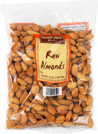 TRADER JOE'S RAW ALMONDS 16 OZ #ROCK VALUE-ORDER BY TUESDAY EVENING NOV 25 ARRIVING DEC 03 FOR DELIVERY#