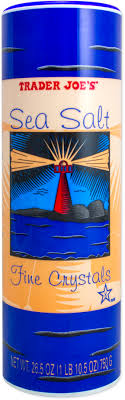 TRADER JOES SEA SALT FINE CRYSTALS 26.5 OZ #ROCK VALUE-ORDER BY  TUESDAY EVENING AUGUST 19 ARRIVING AUGUST 27 FOR DELIVERY#