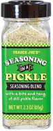 TRADER JOES SEASONING IN A PICKLE SEASONING BLEND 2.3 OZ #ROCK VALUE-ORDER BY  TUESDAY EVENING AUGUST 19 ARRIVING AUGUST 27 FOR DELIVERY#