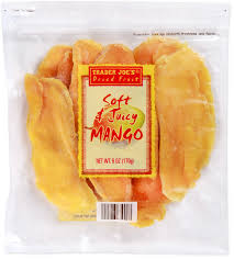 TRADER JOE'S SOFT AND JUICY MANGO 6 OZ #ROCK VALUE-ORDER BY TUESDAY EVENING NOV 25 ARRIVING DEC 03 FOR DELIVERY#