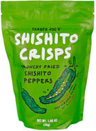 TRADER JOE'S SHISHITO CRISPS 1.05 OZ #ROCK VALUE-ORDER BY TUESDAY EVENING NOV 25 ARRIVING DEC 03 FOR DELIVERY#