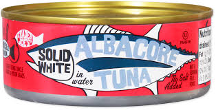 TRADER JOES SOLID WHITE ALBACORE TUNA IN WATER NO SALT ADDED 4.5 OZ #ROCK VALUE-ORDER BY  TUESDAY EVENING SEP 02 ARRIVING SEP 10 FOR DELIVERY#