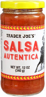 TRADER JOES SALSA AUTENTICA 12 OZ #ROCK VALUE-ORDER BY  TUESDAY EVENING SEP 09  ARRIVING SEP 17   FOR DELIVERY#