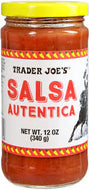 TRADER JOES SALSA AUTENTICA 12 OZ #ROCK VALUE-ORDER BY  TUESDAY EVENING OCT 28  ARRIVING NOV 05   FOR DELIVERY#