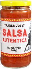 TRADER JOES SALSA AUTENTICA 12 OZ #ROCK VALUE-ORDER BY  TUESDAY EVENING SEP 09  ARRIVING SEP 17   FOR DELIVERY#