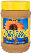 TRADER JOES SUNFLOWER SEED SPREAD 16 OZ #ROCK VALUE-ORDER BY  TUESDAY EVENING OCT 28  ARRIVING NOV 05   FOR DELIVERY#