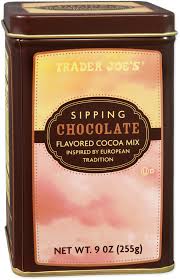 TRADER JOE'S SIPPING CHOCOLATE 9 OZ #ROCK VALUE-ORDER BY  TUESDAY EVENING JULY 15 ARRIVING JULY 23   FOR DELIVERY#