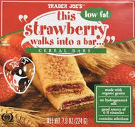 TRADER JOES THIS STRAWBERRY WALK INTO A BAR CEREAL BAR 7.8 OZ #ROCK VALUE-ORDER BY TUESDAY EVENING NOV 04  ARRIVING NOV 12  FOR DELIVERY#