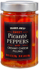 TRADER JOES SWEET PICANTE PEPPERS 10.23 OZ #ROCK VALUE-ORDER BY TUESDAY EVENING AUGUST 19 ARRIVING AUGUST 27 FOR DELIVERY#