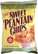 TRADER JOE'S SWEET PLANTAIN CHIPS 5.3 OZ #ROCK VALUE-ORDER BY TUESDAY EVENING NOV 25 ARRIVING DEC 03 FOR DELIVERY#