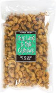 TRADER JOE'S THAI LIME AND CHILI CASHEWS 16 OZ #ROCK VALUE-ORDER BY TUESDAY EVENING NOV 25 ARRIVING DEC 03 FOR DELIVERY#