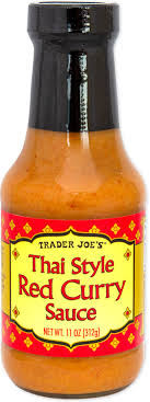 TRADER JOES THAI STYLE RED CURRY SAUCE 11 0Z #ROCK VALUE-ORDER BY  TUESDAY EVENING OCT 28  ARRIVING NOV 05   FOR DELIVERY#