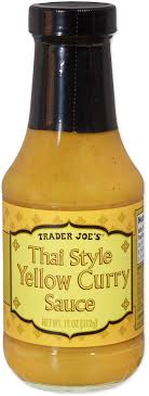 TRADER JOES THAI STYLE YELLOW CURRY SAUCE 11 OZ #ROCK VALUE-ORDER BY  TUESDAY EVENING OCT 28  ARRIVING NOV 05   FOR DELIVERY#