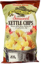 TRADER JOE'S THANKSGIVING STUFFING SEASONED KETTLE CHIPS 6 OZ #ROCK VALUE-ORDER BY TUESDAY EVENING NOV 25 ARRIVING DEC 03 FOR DELIVERY#