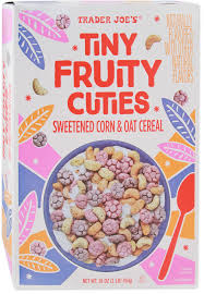 TRADER JOES TINY FRUITY CUTIES CEREAL 16 OZ #ROCK VALUE-ORDER BY TUESDAY EVENING NOV 04  ARRIVING NOV 12  FOR DELIVERY#