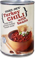TRADER JOES TURKEY CHILI WITH BEANS 15 OZ #ROCK VALUE-ORDER BY TUESDAY EVENING SEP 30 ARRIVING OCT 08 FOR DELIVERY#