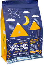 TRADER JOE'S UGANDA RWENZORI MOUNTAINS OF THE MOON SMALL LOT COFFEE 12 OZ #ROCK VALUE-ORDER BY  TUESDAY EVENING JULY 15 ARRIVING JULY 23   FOR DELIVERY#