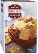 TRADER JOE'S WHEAT CRISP CRACKERS 9 OZ #ROCK VALUE-ORDER BY TUESDAY EVENING NOV 25 ARRIVING DEC 03 FOR DELIVERY#