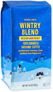 TRADER JOE'S WINTRY BLEND GROUND COFFEE 14 OZ #ROCK VALUE-ORDER BY  TUESDAY EVENING JULY 15 ARRIVING JULY 23   FOR DELIVERY#