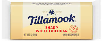 TILLAMOOK SHARP WHITE AGED CHEDDAR CHEESE BLOCK 8 OZ #ROCK VALUE-ORDER BY THURSDAY EVENING NOV 14   ARRIVING NOV 19  FOR DELIVERY#</p>