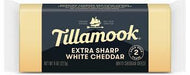 TILLAMOOK EXTRA SHARP WHITE CHEDDAR CHEESE BLOCK 8 OZ #ROCK VALUE-ORDER BY THURSDAY EVENING NOV 14   ARRIVING NOV 19  FOR DELIVERY#</p>