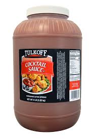 TULKOFF COCKTAIL SAUCE 1 GALLON  #ROCK VALUE-ORDER BY  TUESDAY EVENING NOV 25 ARRIVING DEC 03 FOR DELIVERY#