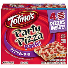 TOTINO'S PARTY PIZZA PEPPERONI PIZZA 40.8 OZ 4 CT