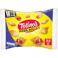 TOTINO'S PIZZA ROLLS PEPPERONI FLAVORED SNACKS 50 ROLLS 24.8 OZ # ROCK VALUE PRODUCT. ORDER BY  WEDNESDAY EVENING NOV 14 FOR NOV 19 DELIVERY#