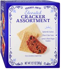 TRADER JOE'S ELEVATED CRACKER ASSORTMENT 12.7 OZ #ROCK VALUE-ORDER BY TUESDAY EVENING NOV 25 ARRIVING DEC 03 FOR DELIVERY#