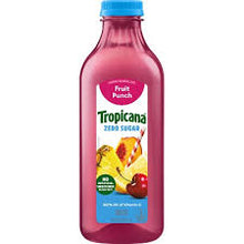 TROPICANA ZERO SUGAR FRUIT PUNCH 46 OZ