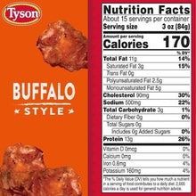 TYSON BONE-IN BUFFALO STYLE HOT CHICKEN WINGS 4 LBS
