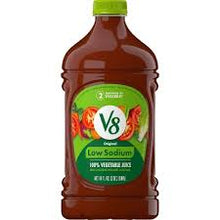 V8 ORIGINAL LOW SODIUM 100% VEGETABLE JUICE 64 OZ