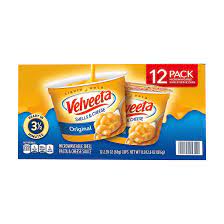 VELVEETA  SHELLS AND CHEESE ORIGINAL SHELL PASTA MEAL 8 12 OZ #ROCK VALUE-ORDER BY  MONDAY EVENING NOV 19  ARRIVING NOV 27  FOR DELIVERY#