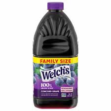 WELCH’S 100% CONCORD GRAPE JUICE 96 OZ FAMILY SIZE