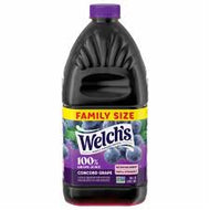 WELCH’S 100% CONCORD GRAPE JUICE 96 OZ FAMILY SIZE