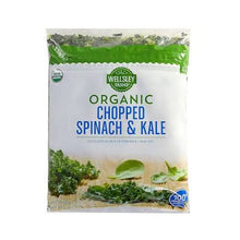WELLSLEY FROZEN ORGANIC SPINACH AND KALE 4 LB