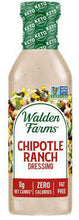 WALDEN FARMS CHIPOTLE RANCH DRESSING 12 OZ  #ROCK VALUE-ORDER BY  MONDAY EVENING NOV 26 ARRIVING DEC 04  FOR DELIVERY#