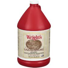 WRIGHT'S LIQUID SMOKE HICKORY FLAVOR 1 GALLON #ROCK VALUE-ORDER BY  TUESDAY EVENING NOV 25 ARRIVING DEC 03 FOR DELIVERY#