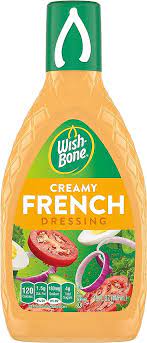 WISH-BONE CREAMY FRENCH SALD DRESSING 15 OZ  #ROCK VALUE-ORDER BY  MONDAY EVENING NOV 26 ARRIVING DEC 04  FOR DELIVERY#